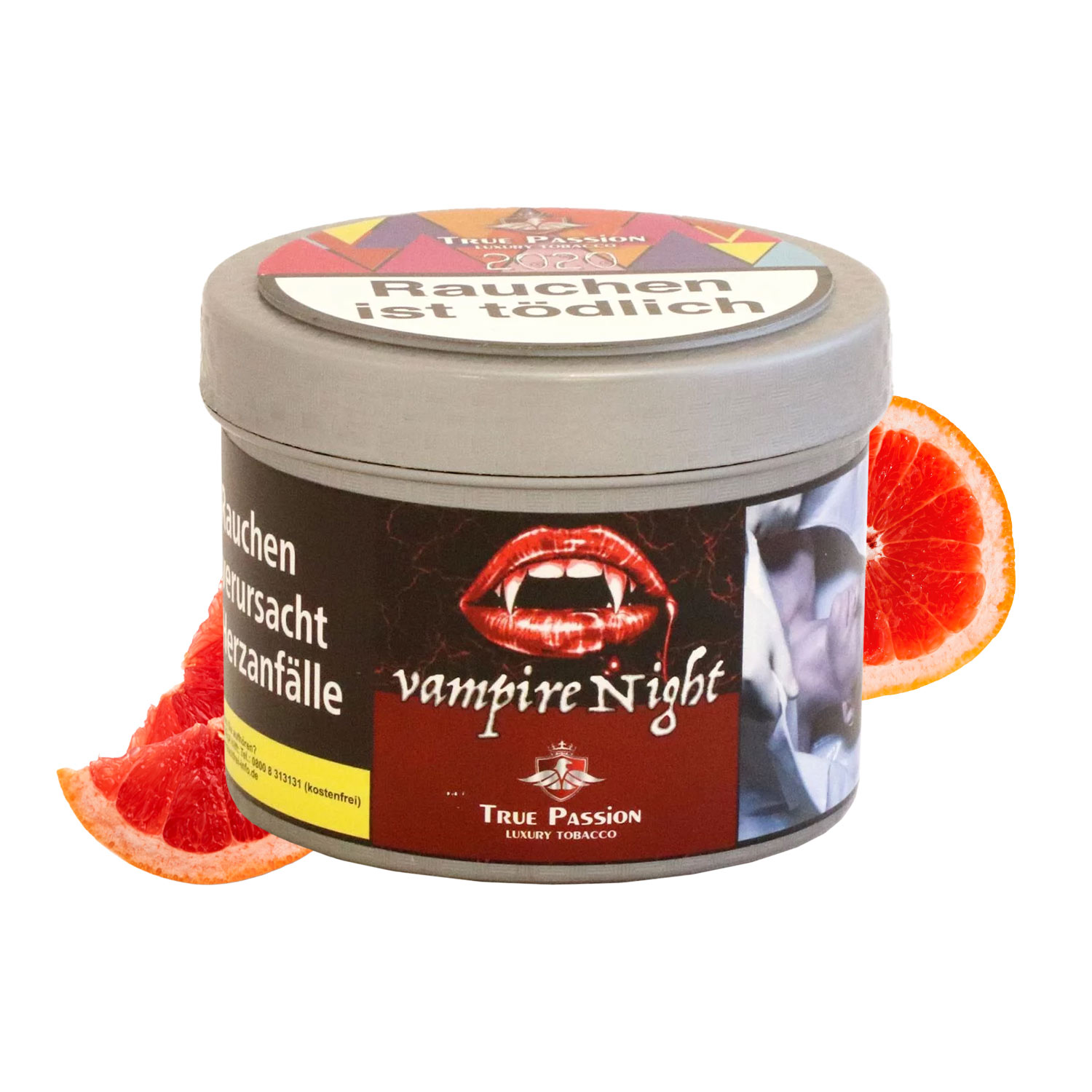 True Passion Vampire Night 200g Shisha Tabak True Passion Vampire Night 200g Shisha Tabak
