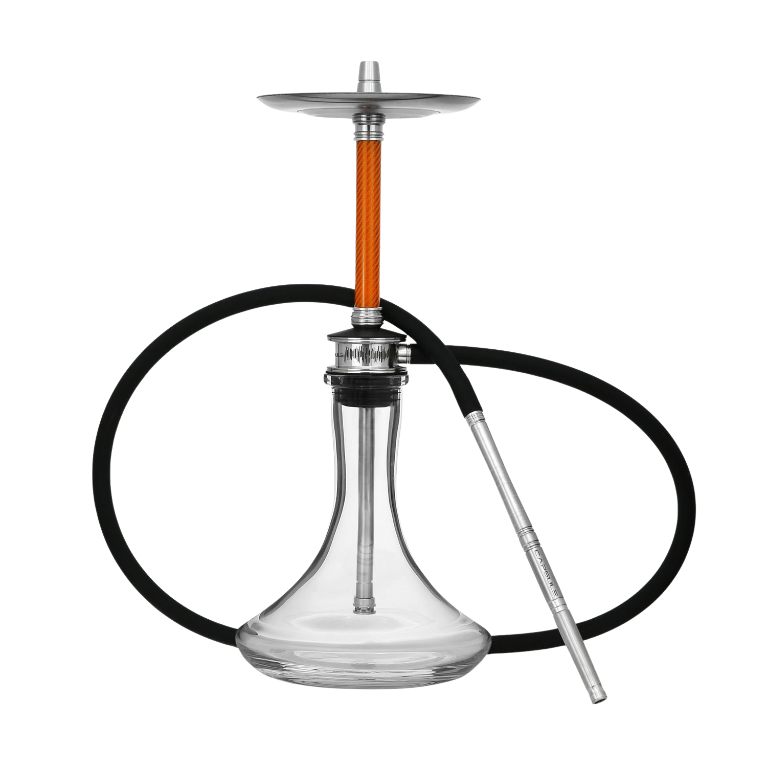 Capsule Hookah LITE Carbon Orange Capsule Hookah LITE Carbon Orange