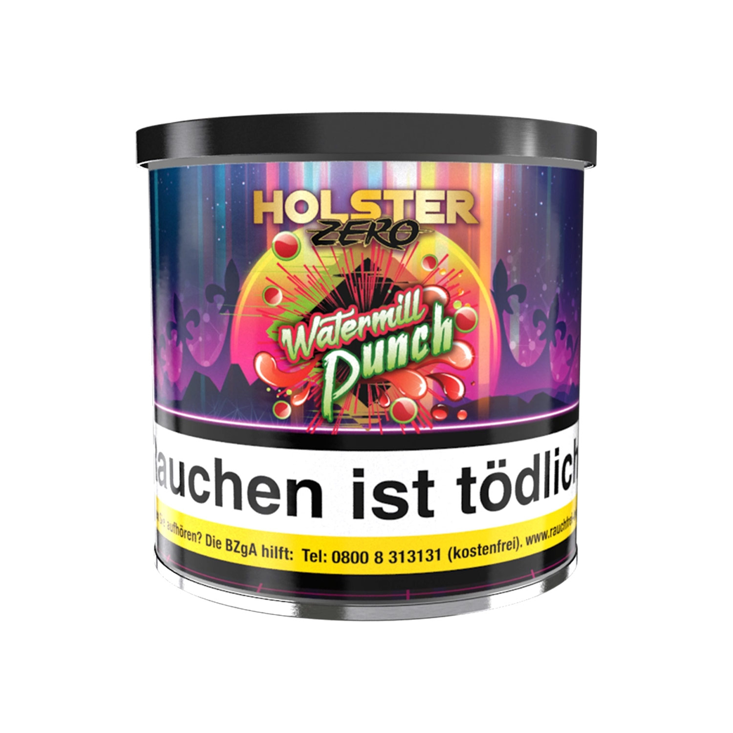 Holster Zero Dry Base mit Aroma - Watermill Punch - 75 g Holster Zero Watermill Punch Pfeifentabak 75g