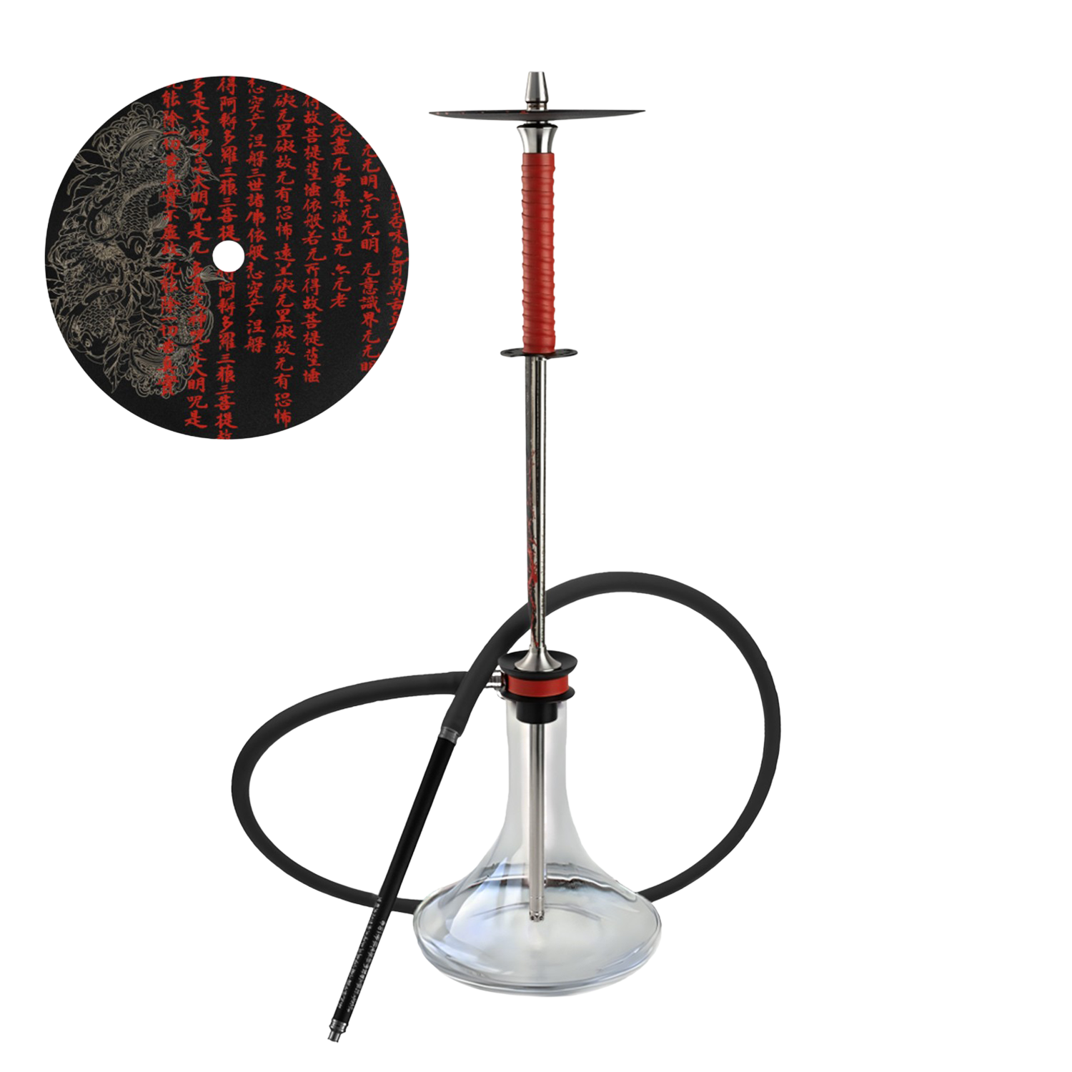 EL BOMBER Hookah - Katana Black