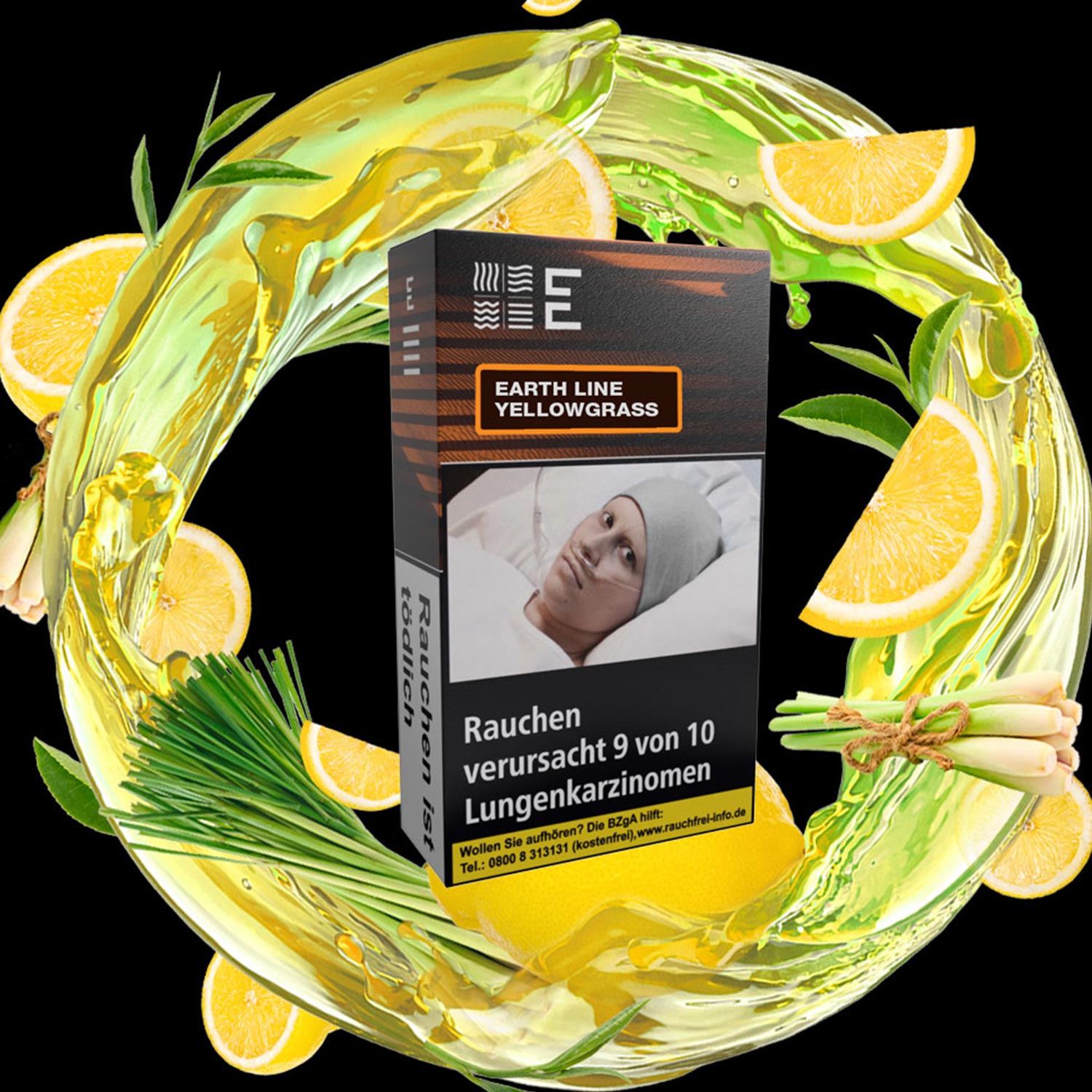 ELMNT Yellowgrass Earth Line 25g Shisha Tabak Geschmack ELMNT Yellowgrass Earth Line 25g Shisha Tabak