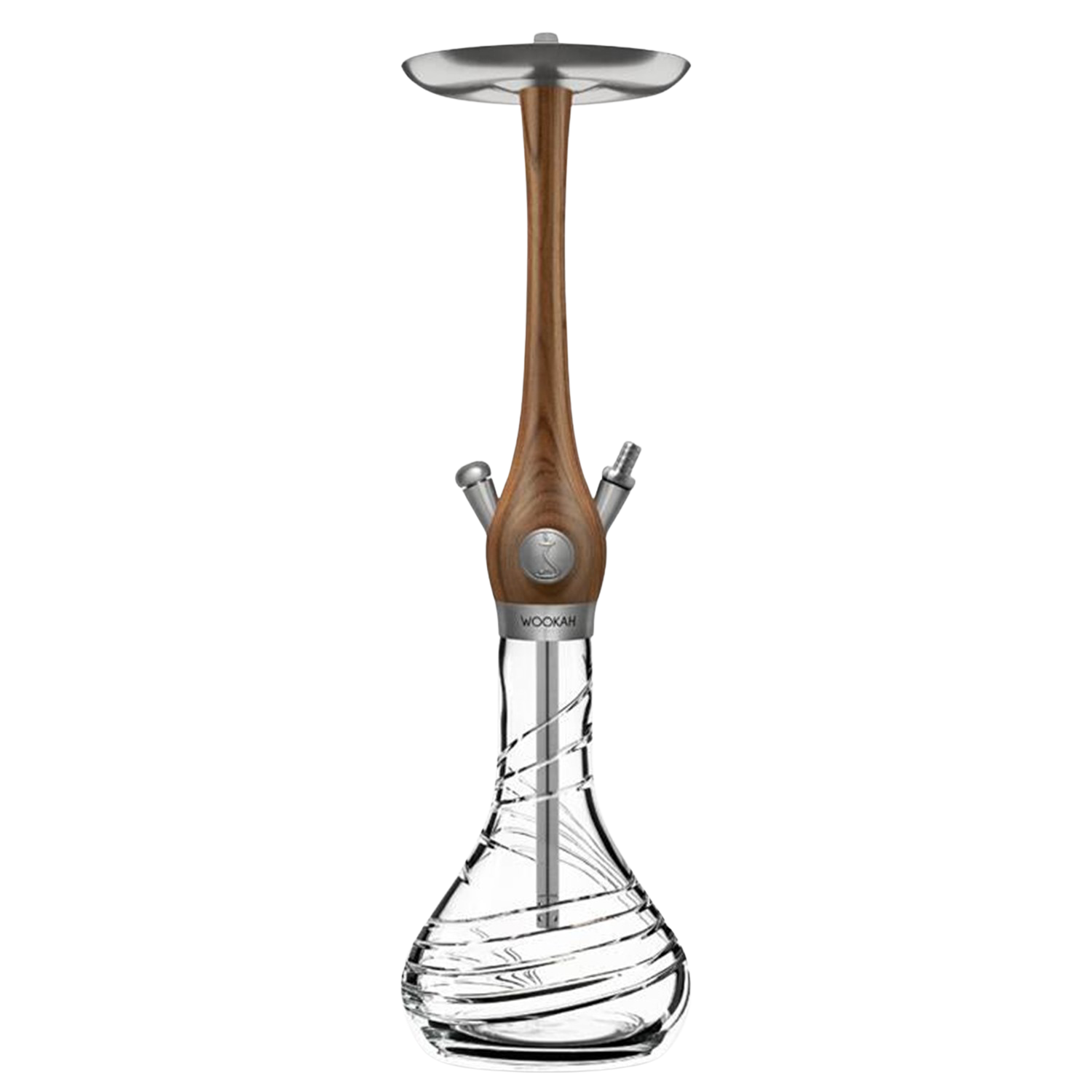 Wookah - Walnut / Tornado Heavy Kristall Shisha