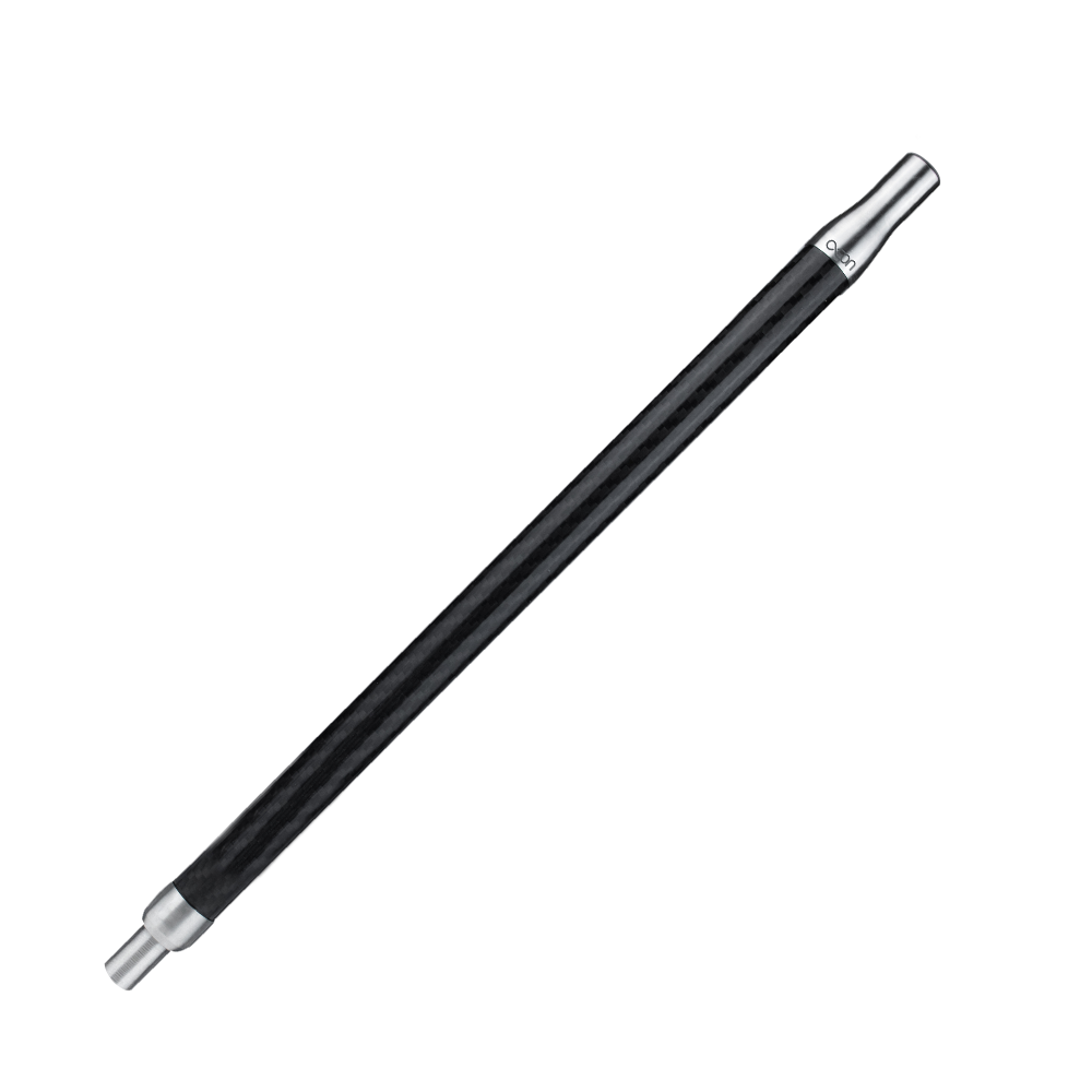 AEON Carbon Shisha Mundstück - 32cm - BrightBlack