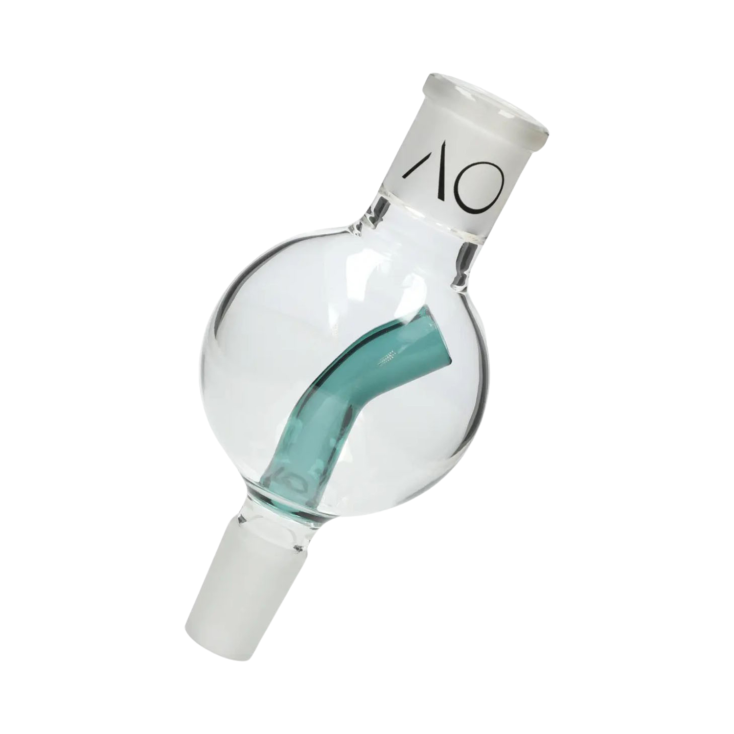 AO Glas Molassefänger 18/8 Kugel 75mm Stem Grasgrün AO Glas Molassefänger 18/8 Kugel 75mm Stem Grasgrün