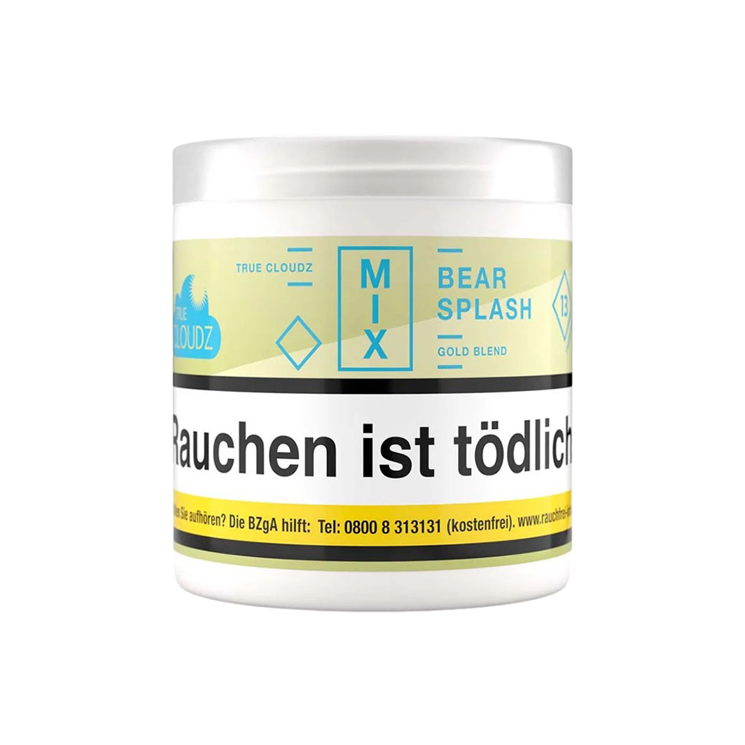 True Cloudz Base Bear Splash 65g Tabak True Cloudz Base Bear Splash 75g Tabak