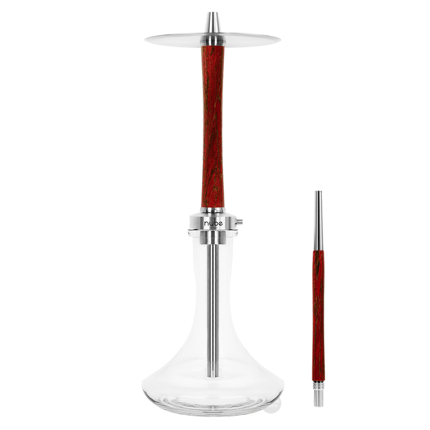 NUBE Unique Red Zebrano Shisha NUBE Unique Red Zebrano Shisha
