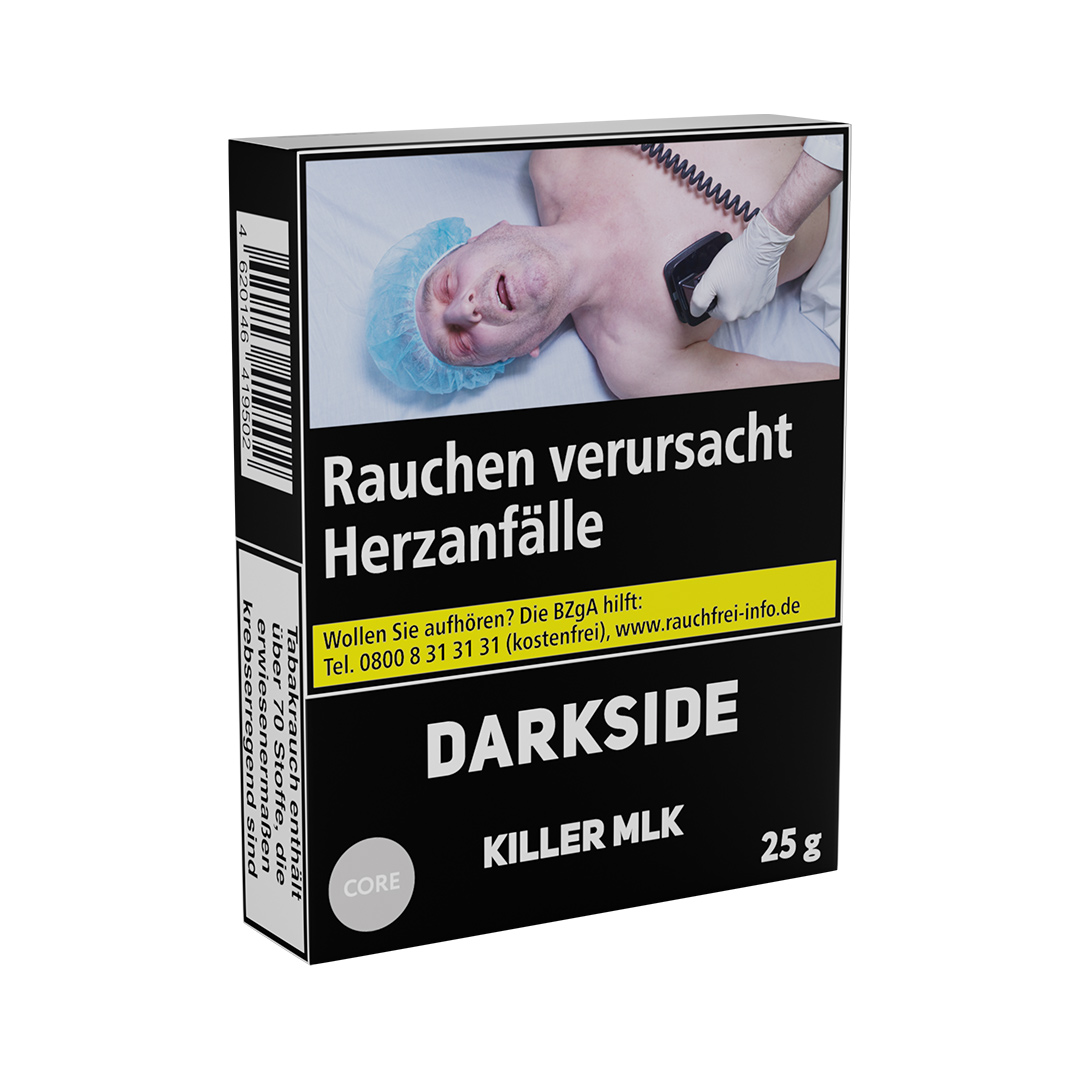 Darkside Core Killer Mlk 25g Shisha Tabak Darkside Core Killer Mlk 25g Shisha Tabak
