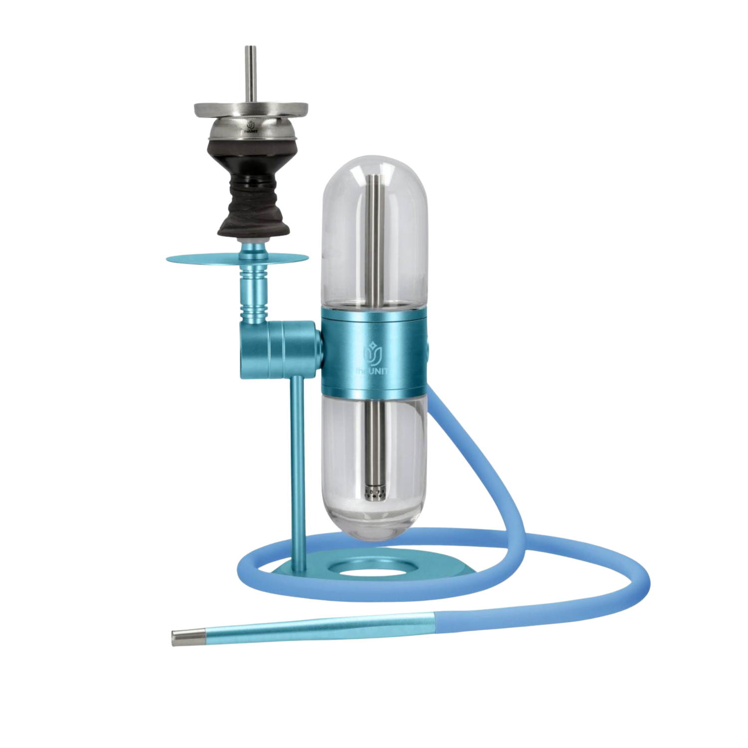 theUnit Sphere Aluminium Shisha Clear - Skyblue