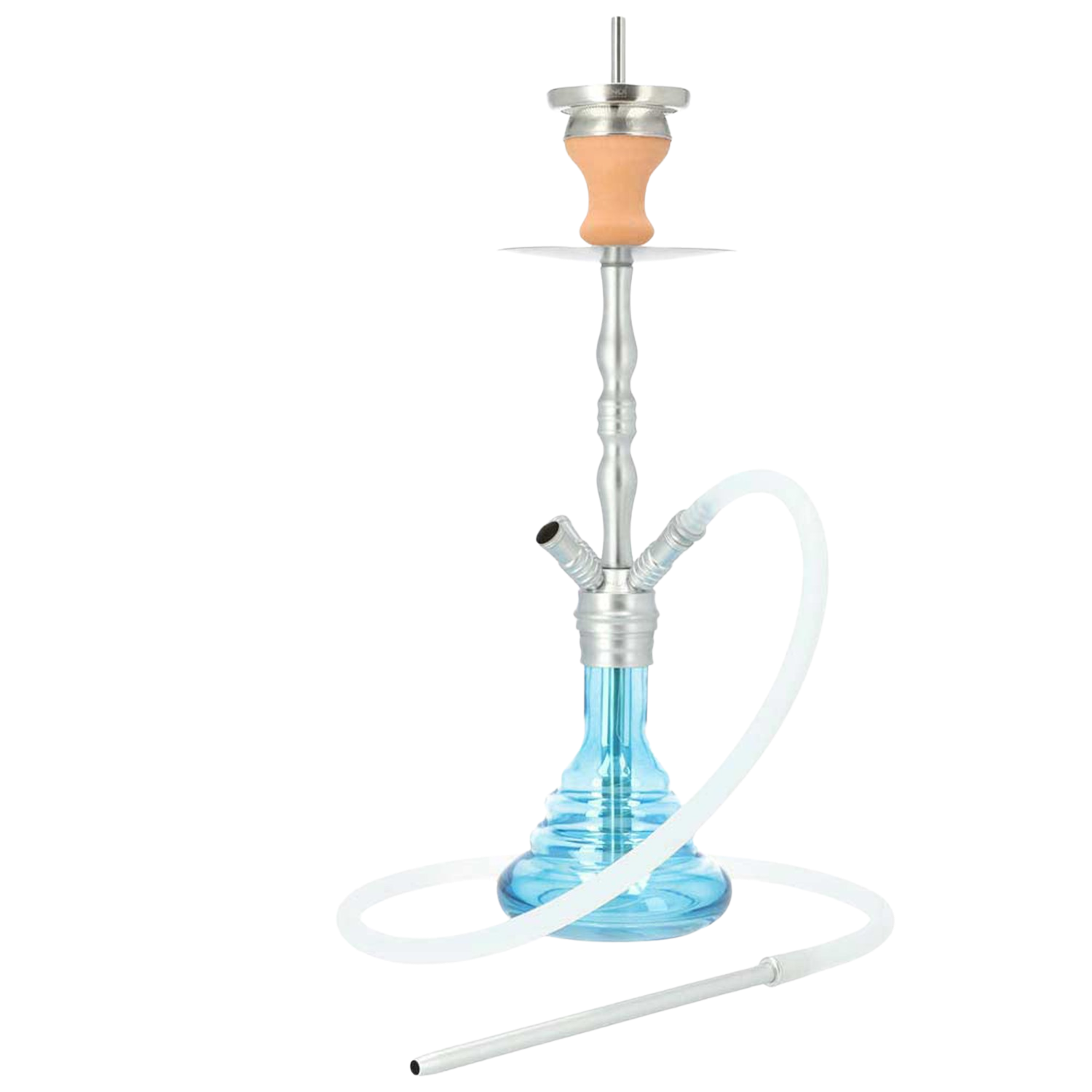 INVI Saros 500 Shiny Silber-Blue Shisha