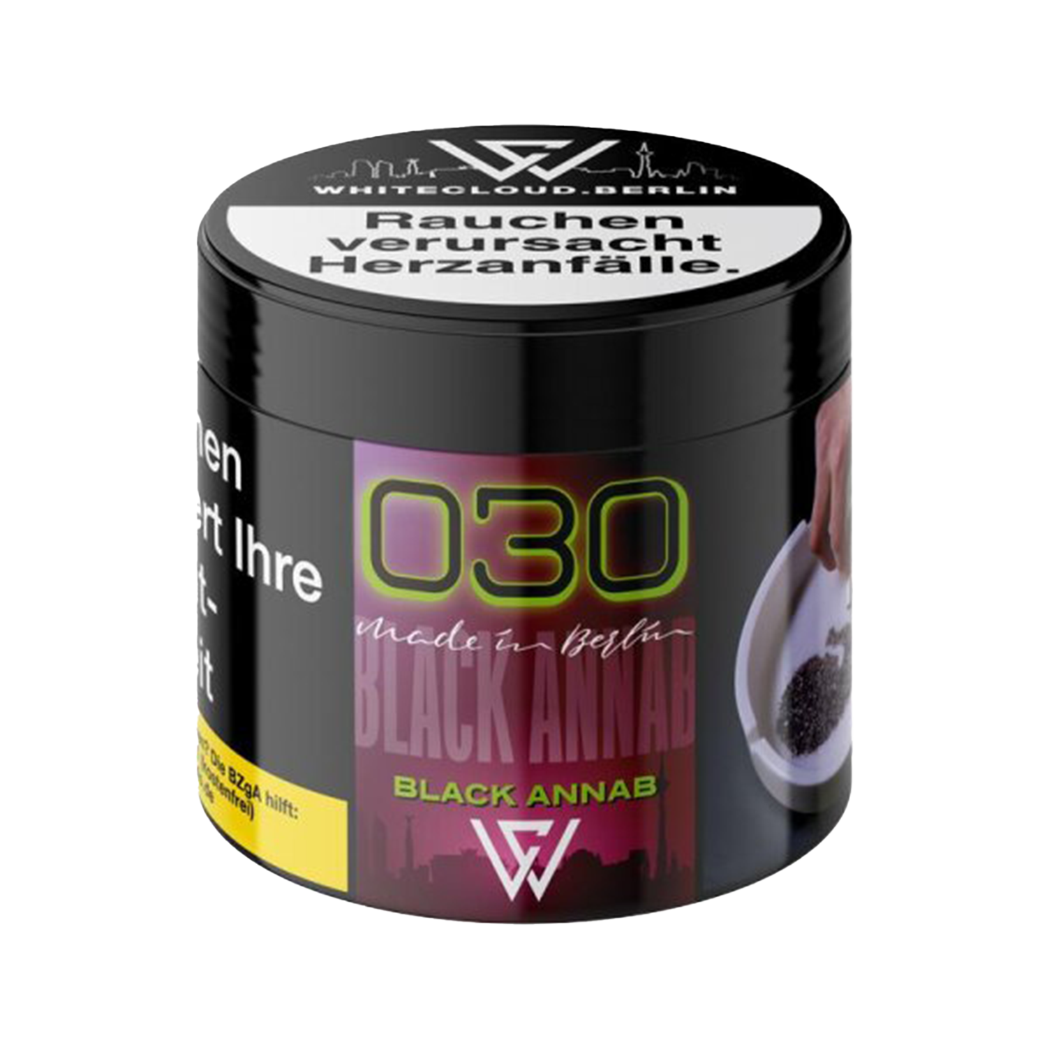 030 Tabak 180g - Black Annab