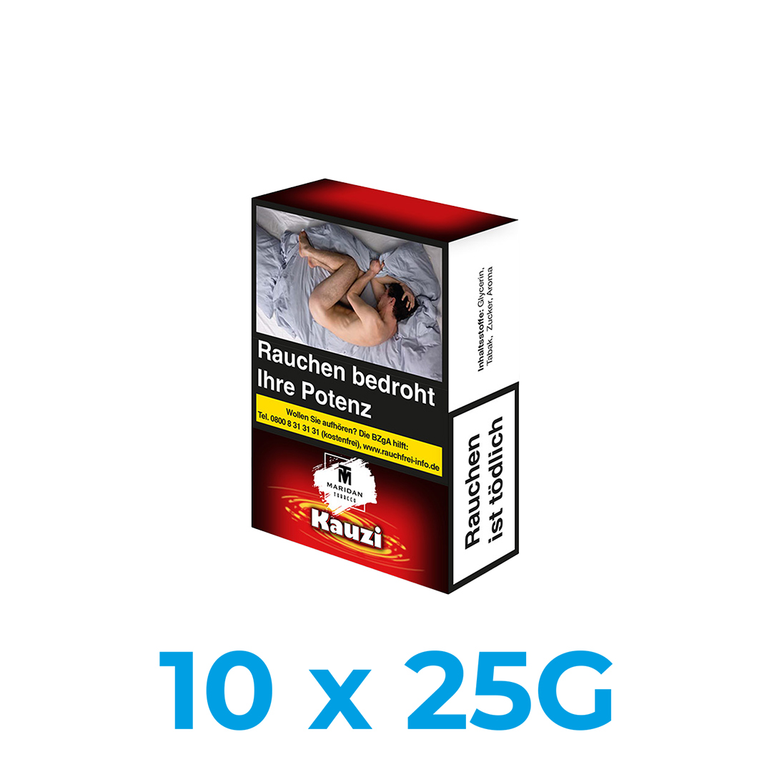 Maridan Kauzi 250g Shisha Tabak (10x25g) Maridan Kauzi 250g Shisha Tabak (10x25g)