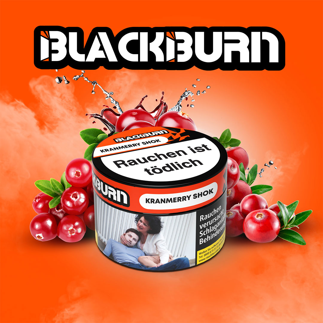 Blackburn Kranmerry Shok Shisha Tabak 25g