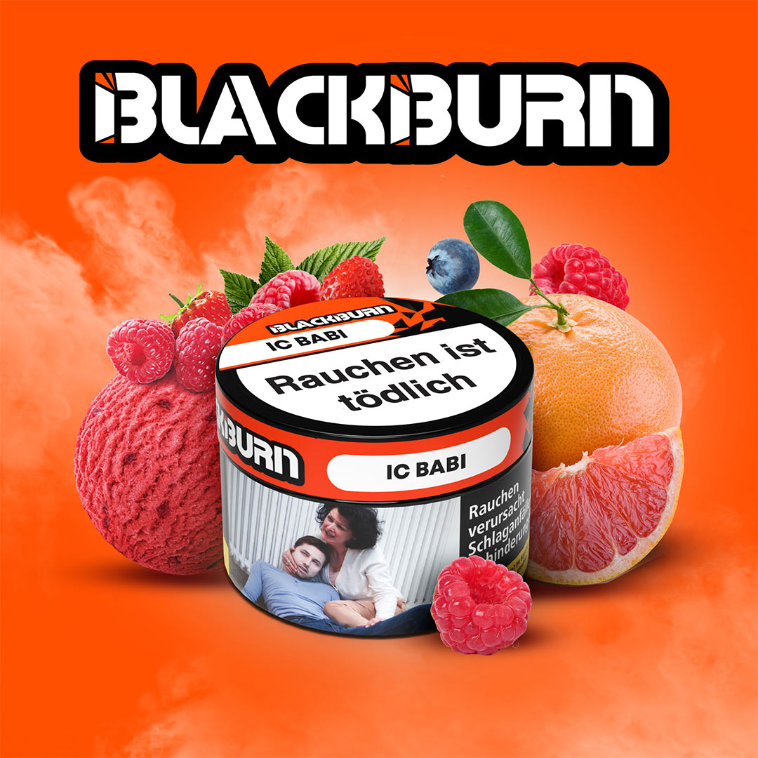 Blackburn Ic Babi Shisha Tabak 25g Blackburn Ic Babi Shisha Tabak 25g
