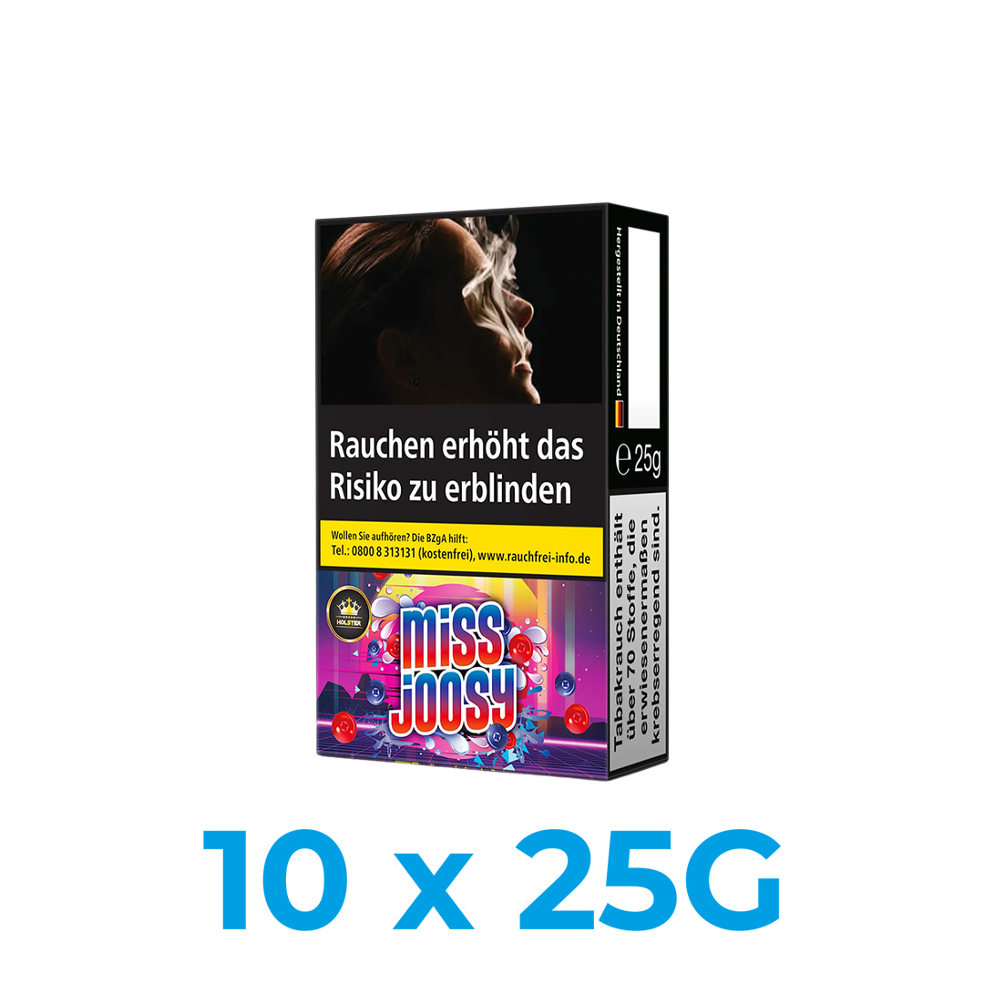 Holster Miss Joosy 250g Shisha Tabak (10x25g)