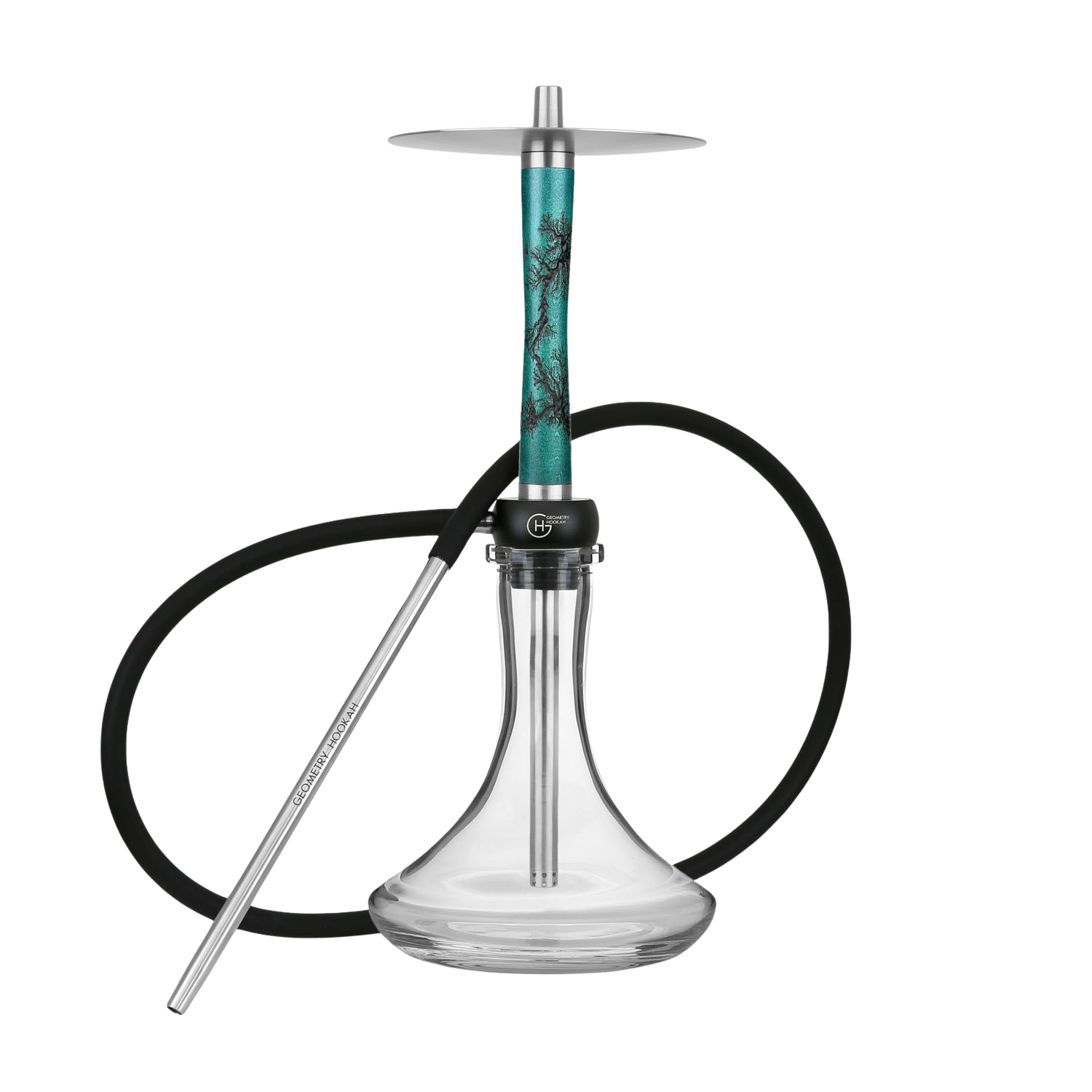Geometry Hookah Little Bro Volt Turquoise Geometry Hookah Little Bro Volt Turquoise