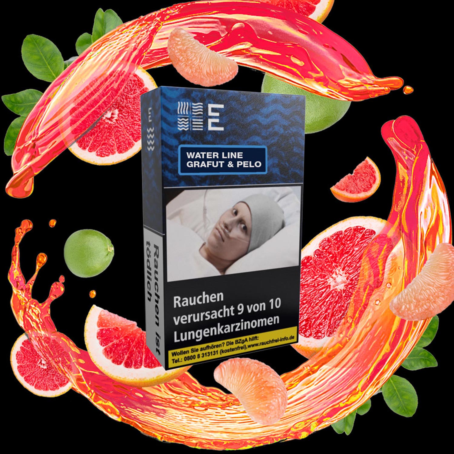 ELMNT Grafut & Pelo Water Line 25g Shisha Tabak Geschmack ELMNT Grafut & Pelo Water Line 25g Shisha Tabak
