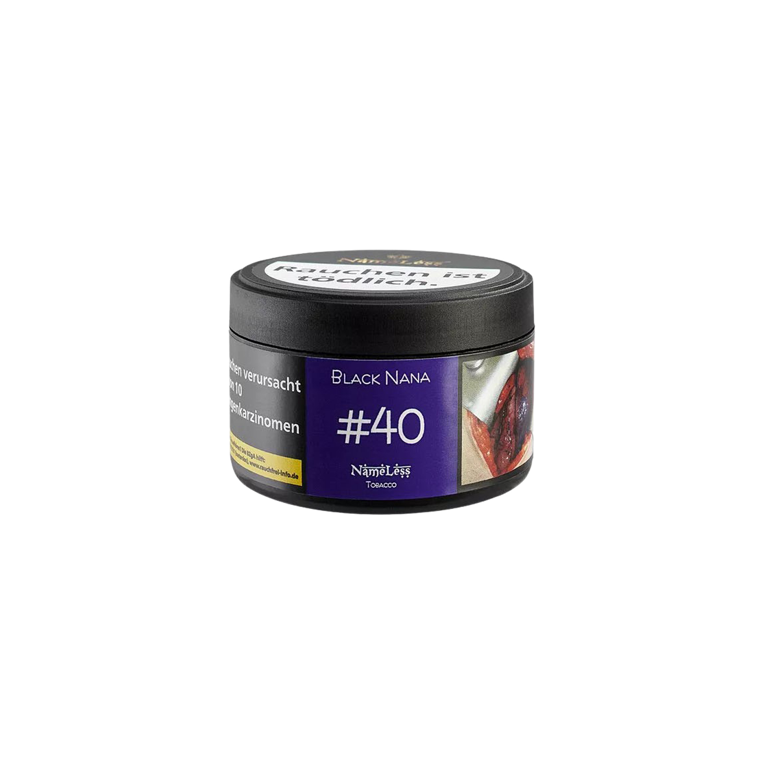 Nameless Shisha Tabak - #40 Black Nana 25g