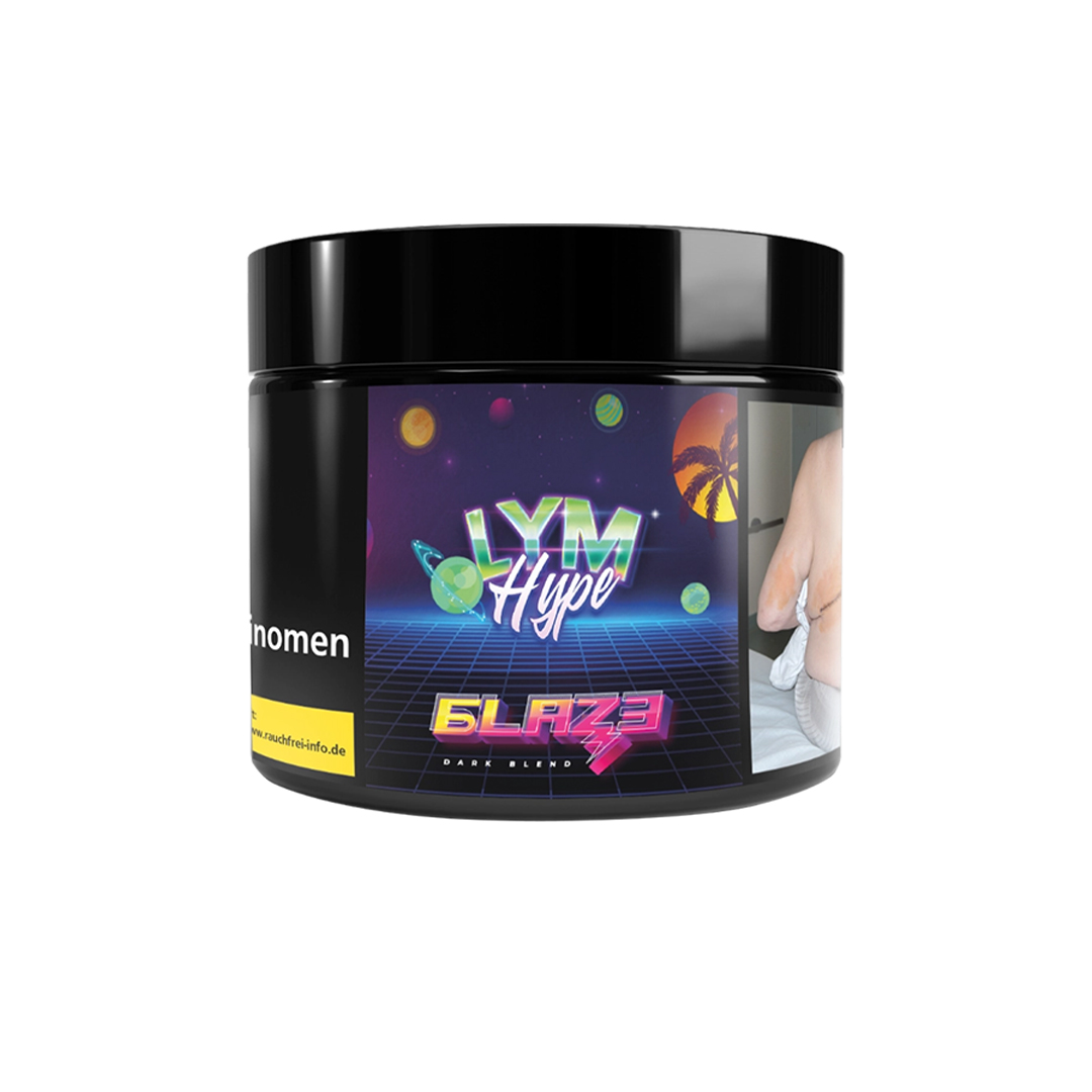 BLAZE Dark Leaf Lym Hype 25g Shisha Tabak BLAZE Dark Leaf Lym Hype 25g Shisha Tabak