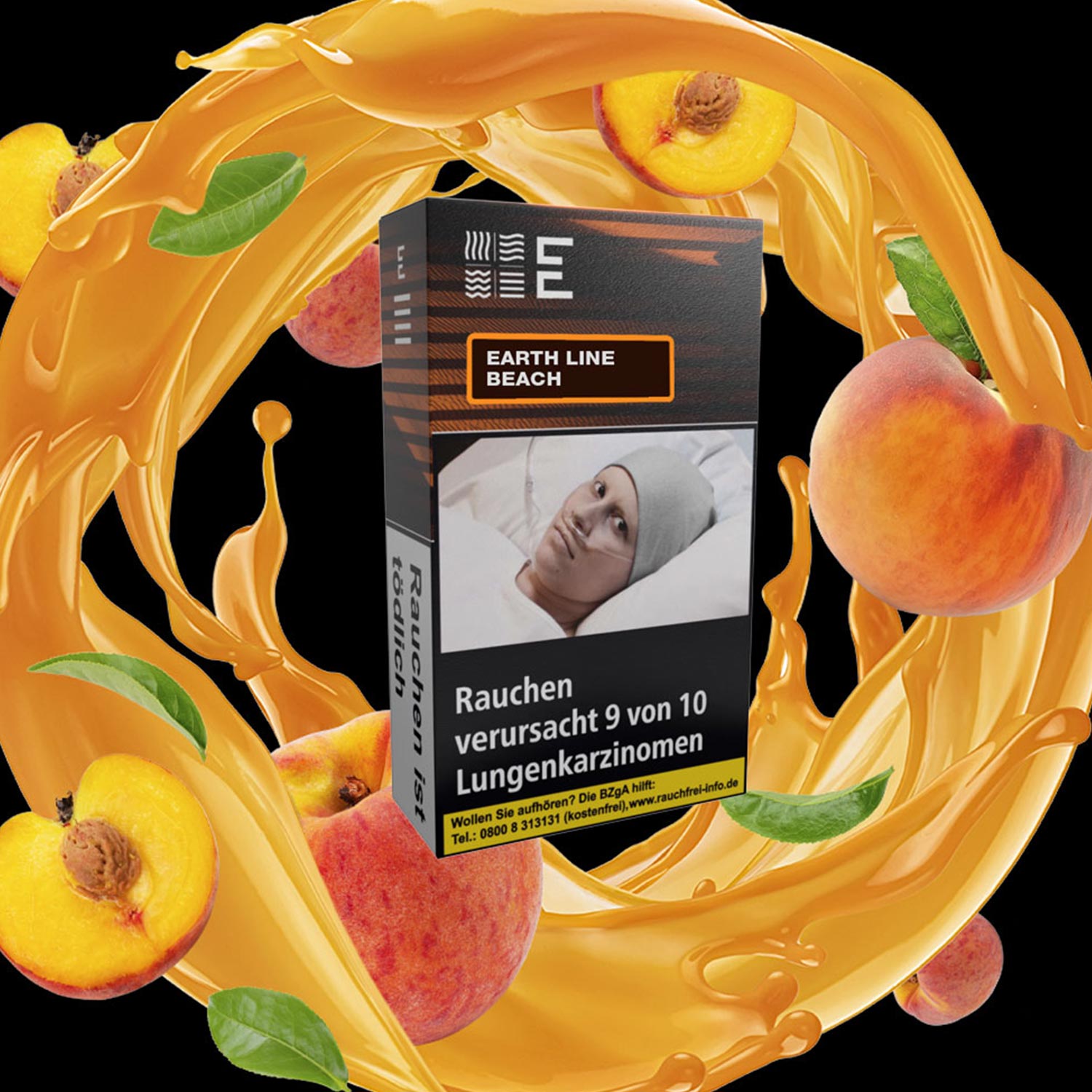 ELMNT Beach Earth Line 25g Shisha Tabak Geschmack ELMNT Beach Earth Line 25g Shisha Tabak
