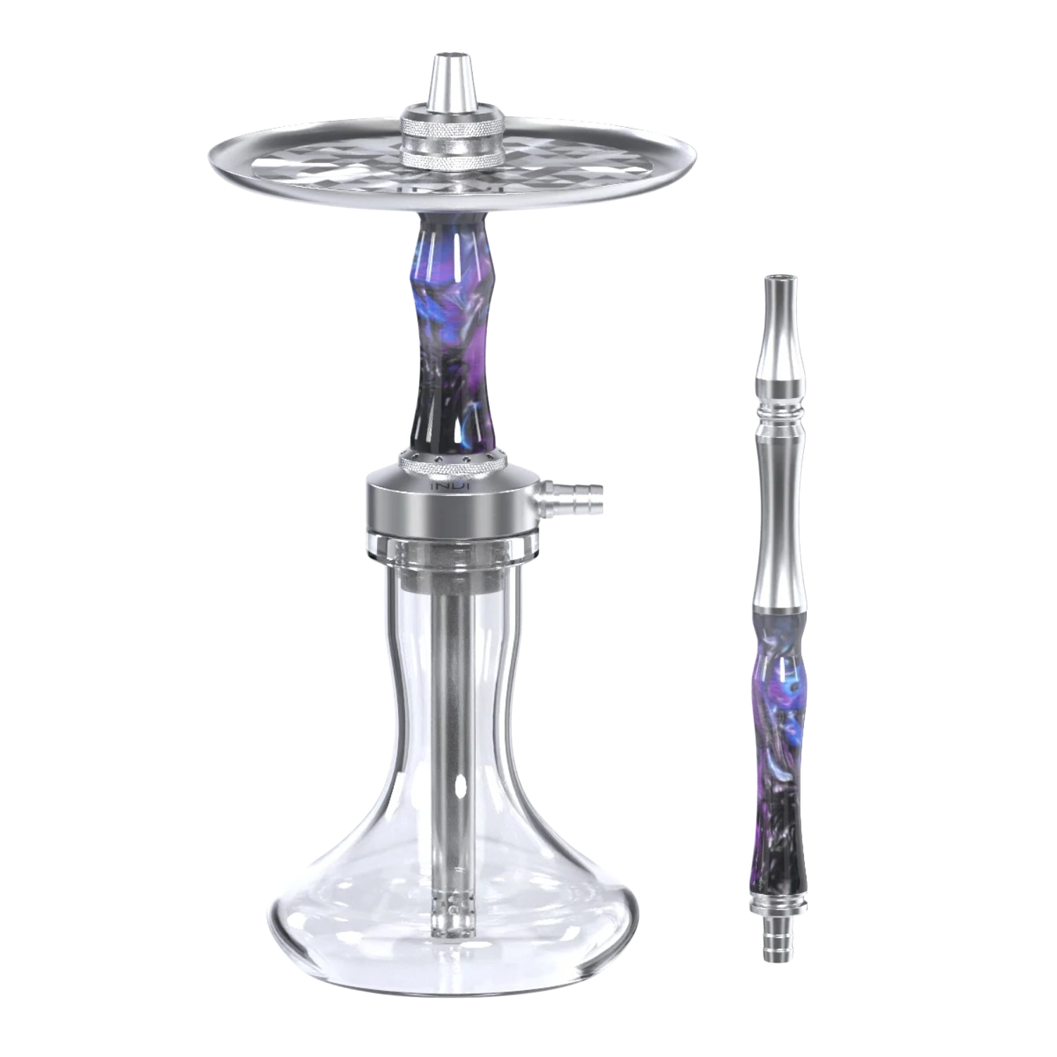 INVI Vertex Edelstahl Schwarz-Blau-Lila Shisha INVI Vertex Edelstahl Schwarz-Blau-Lila Shisha