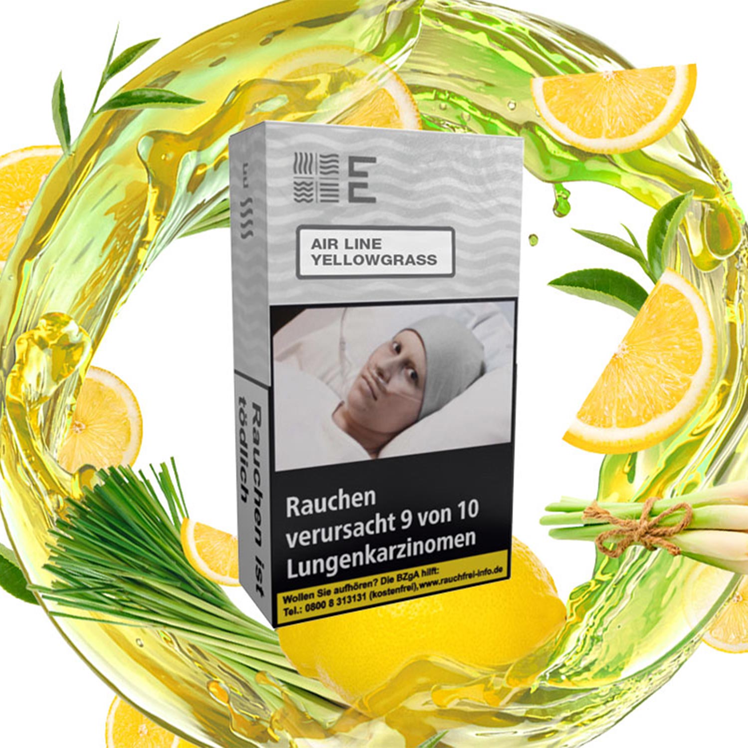 ELMNT Yellowgrass Air Line 25g Shisha Tabak ELMNT Yellowgrass Air Line 25g Shisha Tabak