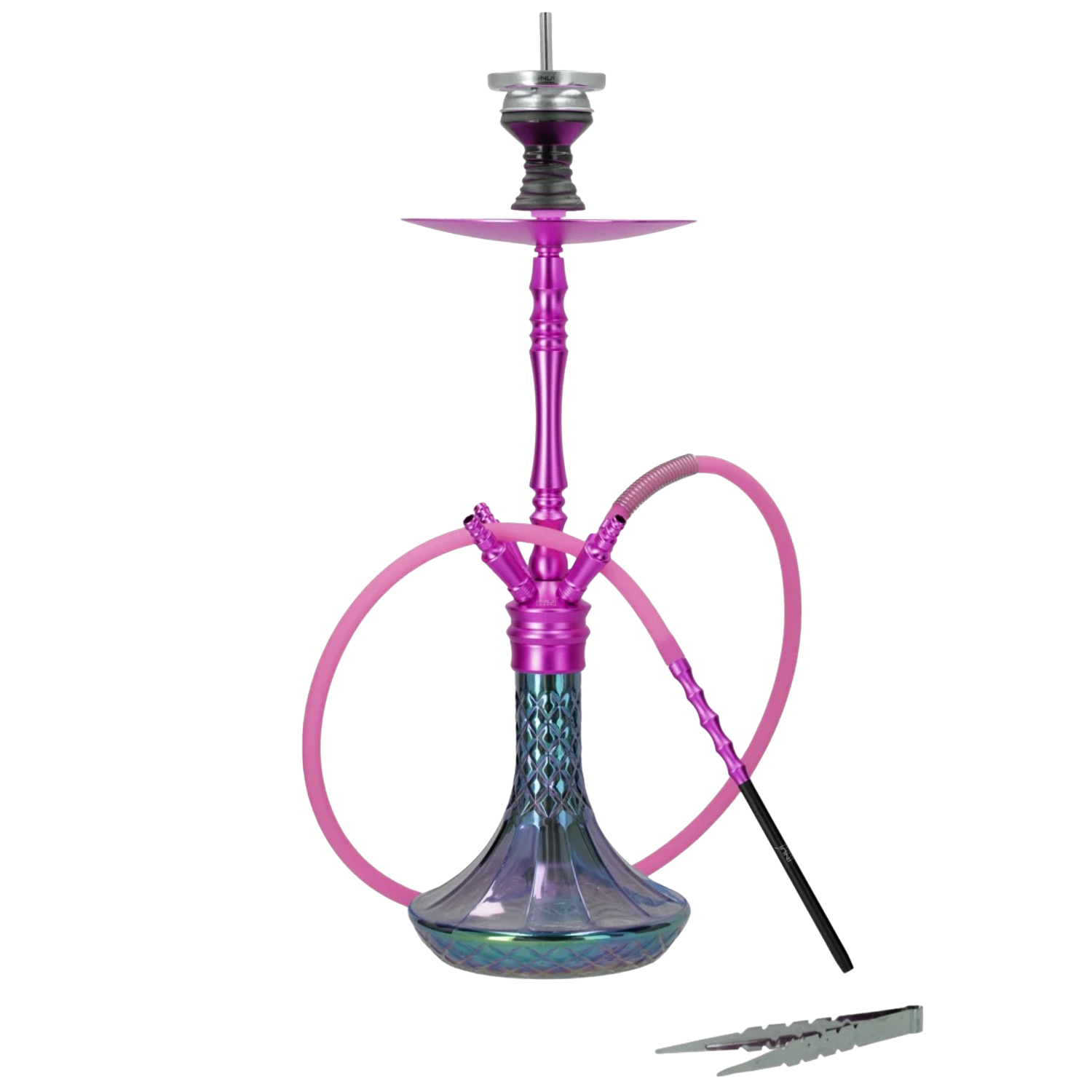 INVI Vergence Alu Cut Rainbow Lila Shisha