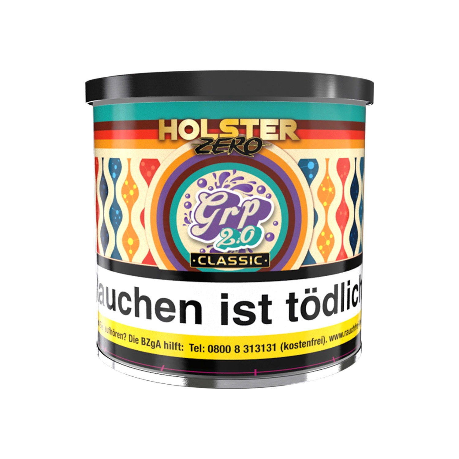 Holster Zero Dry Base mit Aroma - Grp 2 - 75 g Holster Zero Grp 2.0 Pfeifentabak 75g