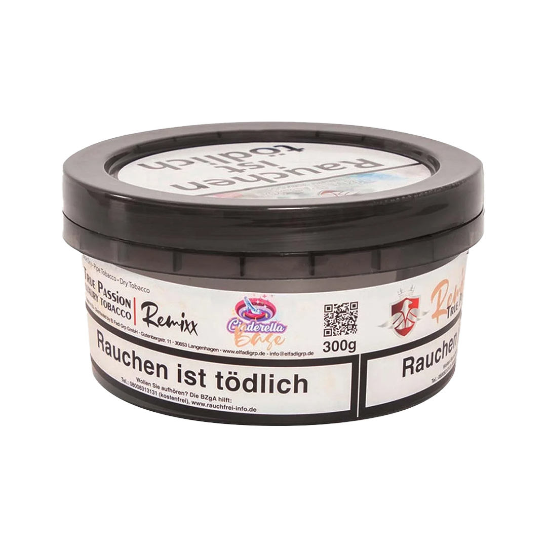 True Passion Remixx Base Cinderella 300g Tabak True Passion Remixx Base Cinderella 300g Tabak