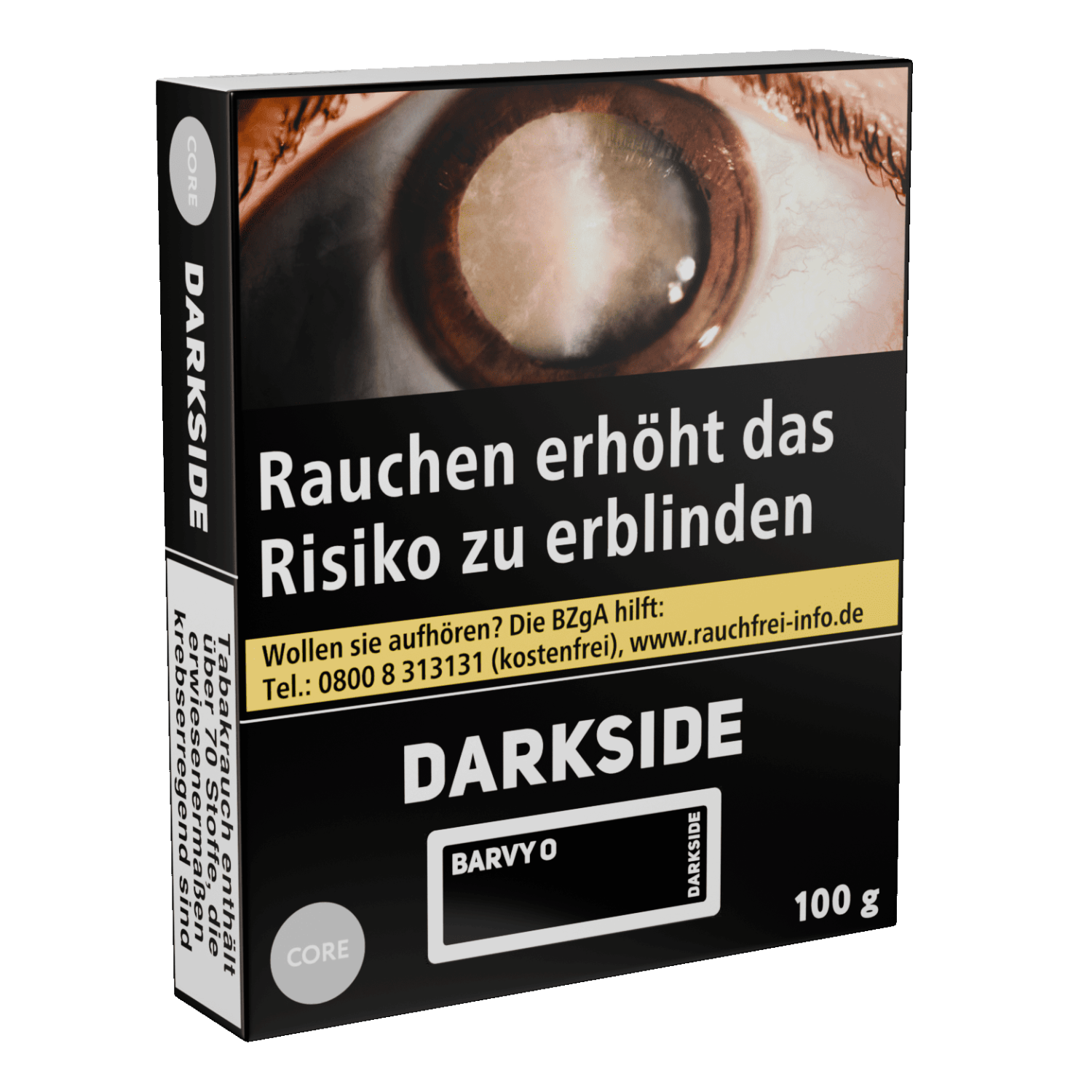Darkside Barvy O Core Tabak 100g Darkside Barvy O Core Tabak 100g
