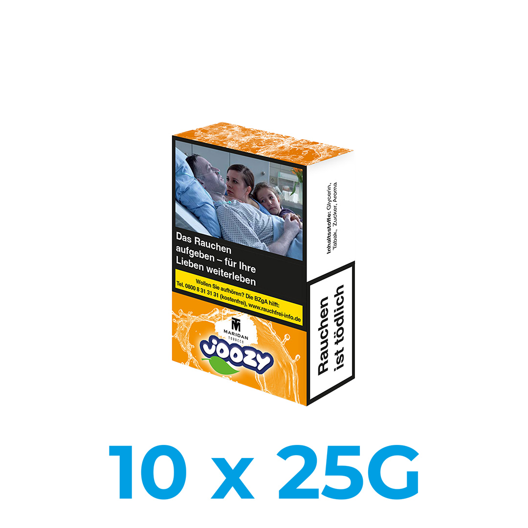 Maridan Joozy 250g Shisha Tabak (10x25g) Maridan Joozy 250g Shisha Tabak (10x25g)