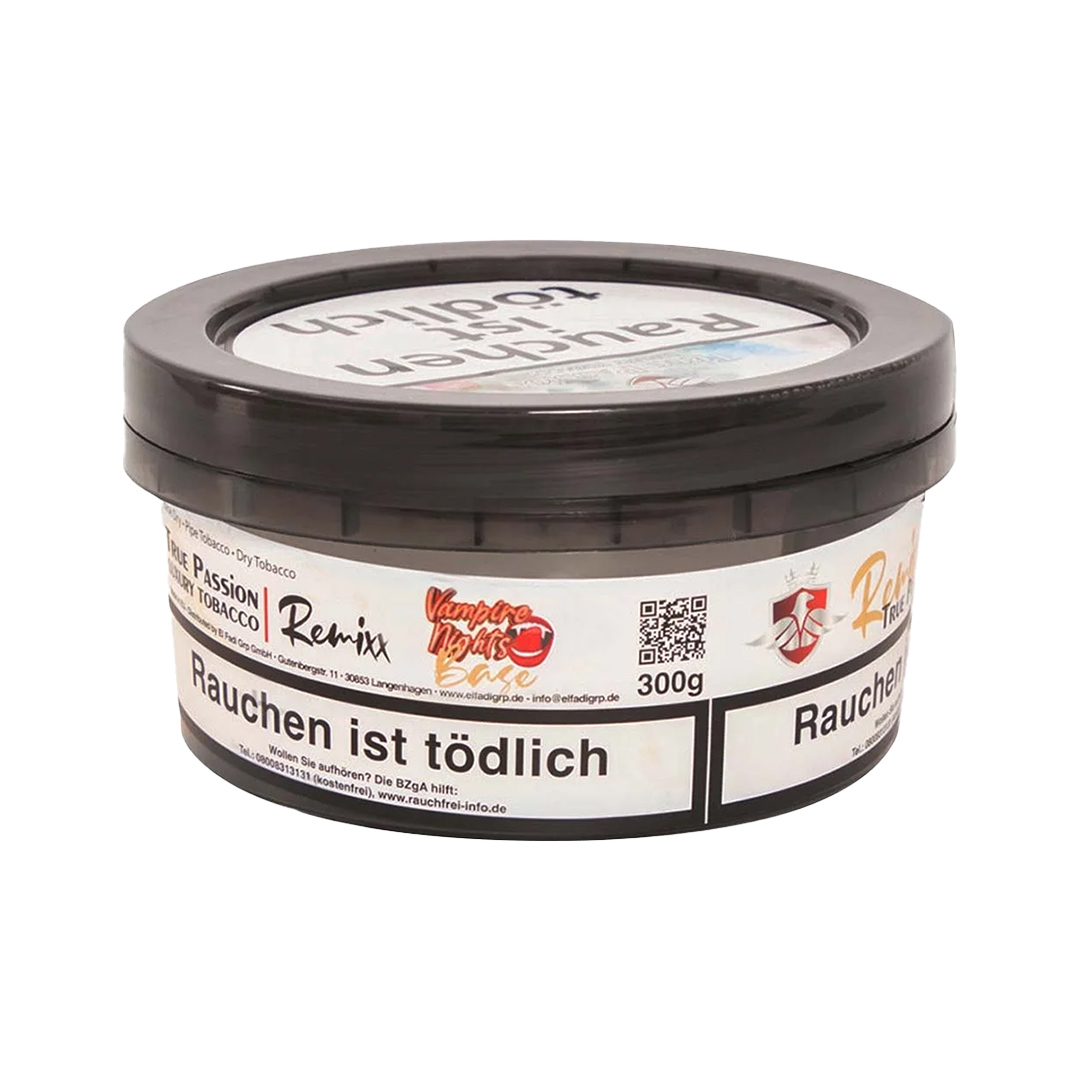 True Passion Remixx Base Vampire Nights 300g Tabak True Passion Remixx Base Vampire Nights 300g Tabak