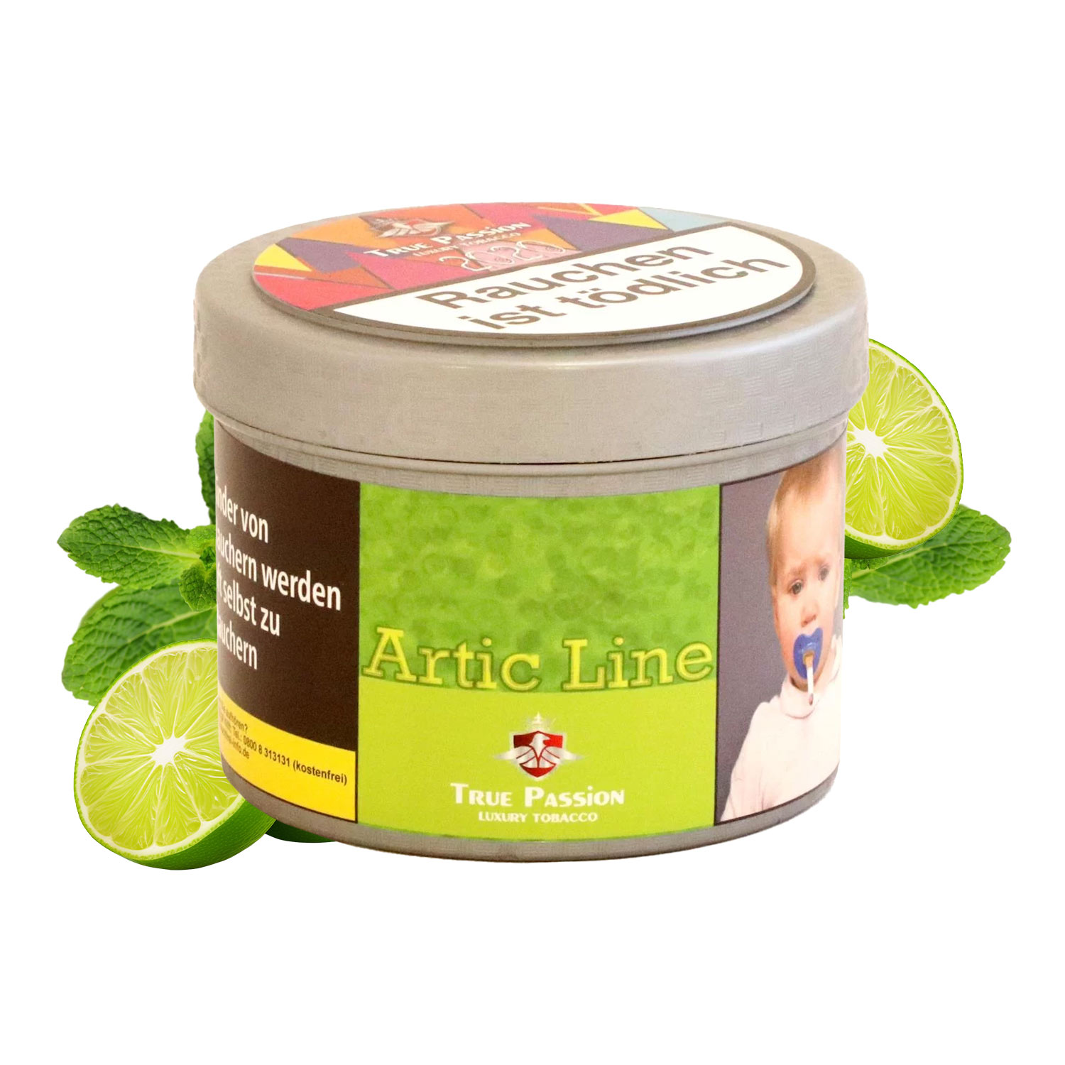 True Passion Arctic Line 200g Shisha Tabak