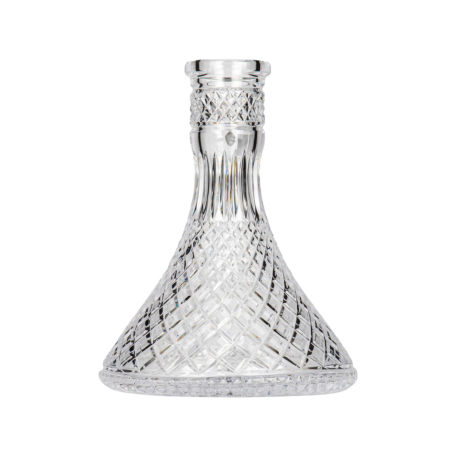 Caesar Crystal Cone - Crown Cut - Clear Steck-Bowl