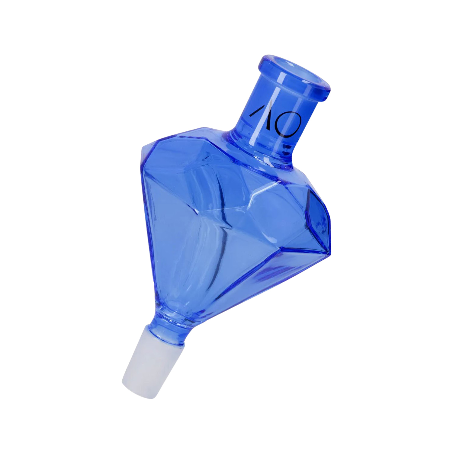 AO Glas Molassefänger 18/8 Diamond - Blau AO Glas Molassefänger 18/8 Diamond - Blau