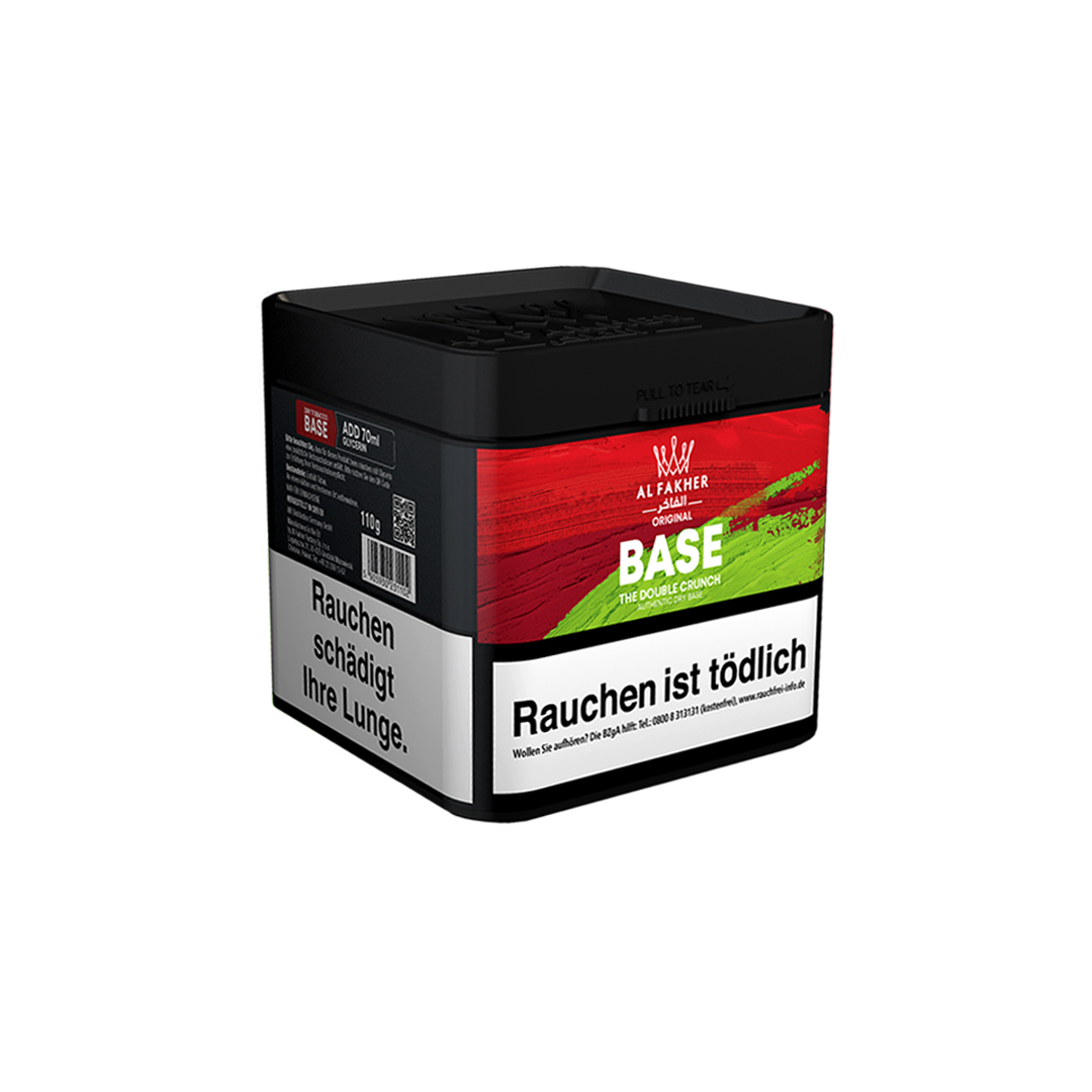 Al Fakher Tabak Base 110g - The Double Crunch Al Fakher Tabak Base 110g - The Double Crunch