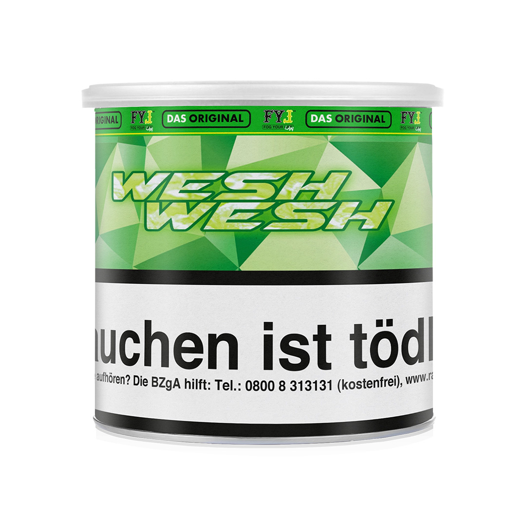 FOG YOUR LAW Wesh Wesh Dry Base 70g Tabak FOG YOUR LAW Wesh Wesh Dry Base 70g Tabak