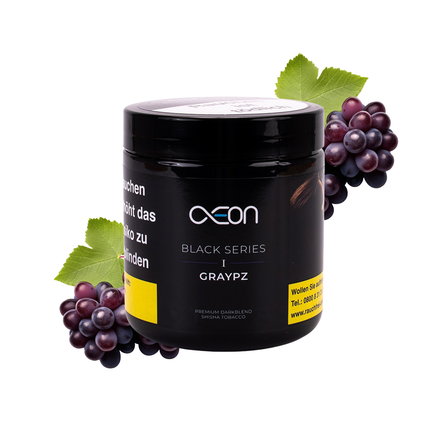 AEON Black Series I Graypz 200g Shisha Tabak mit Früchten AEON Black Series I Graypz 200g Shisha Tabak