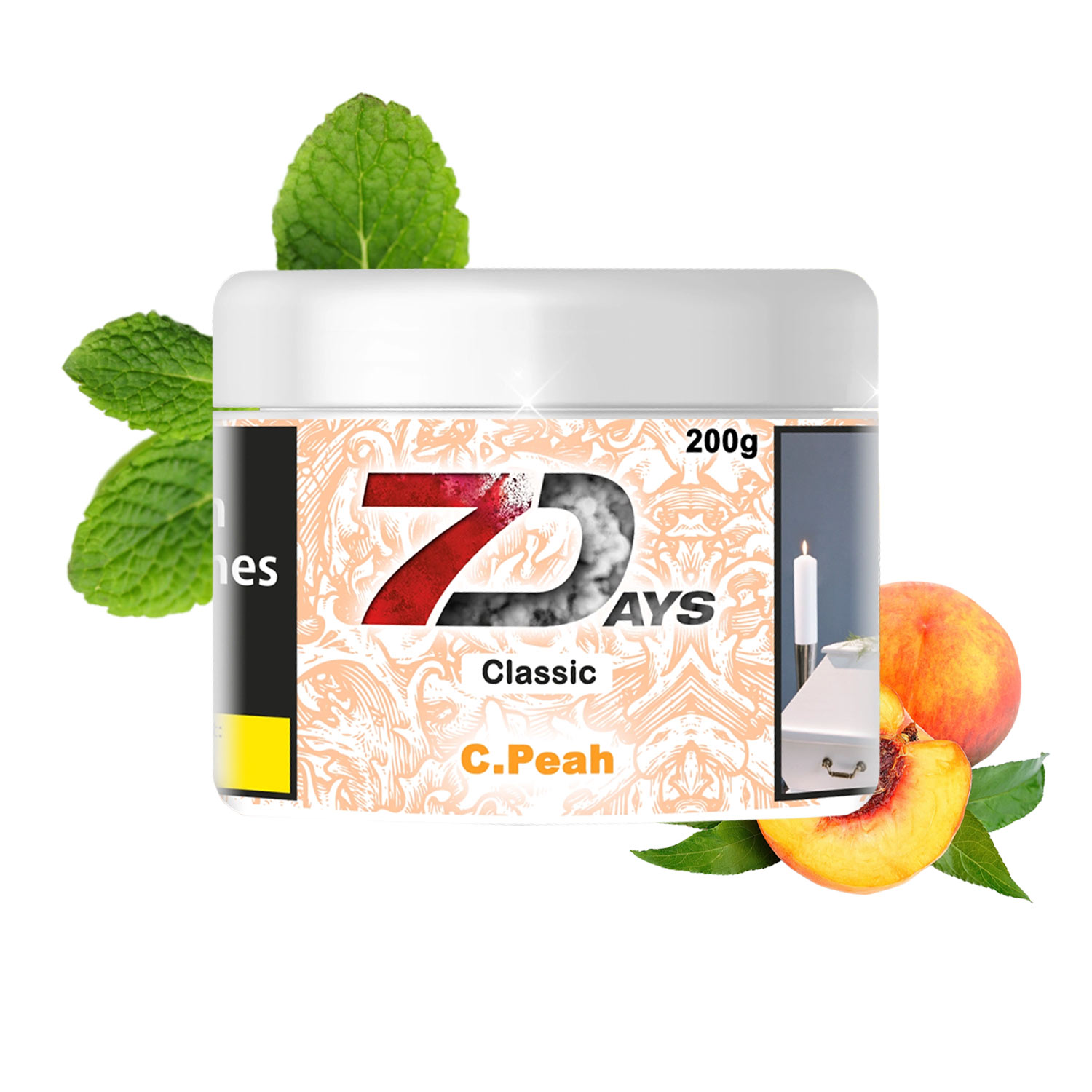 7Days Classic C Peah 200g Shisha Tabak 7Days Classic C.Peah 200g Shisha Tabak