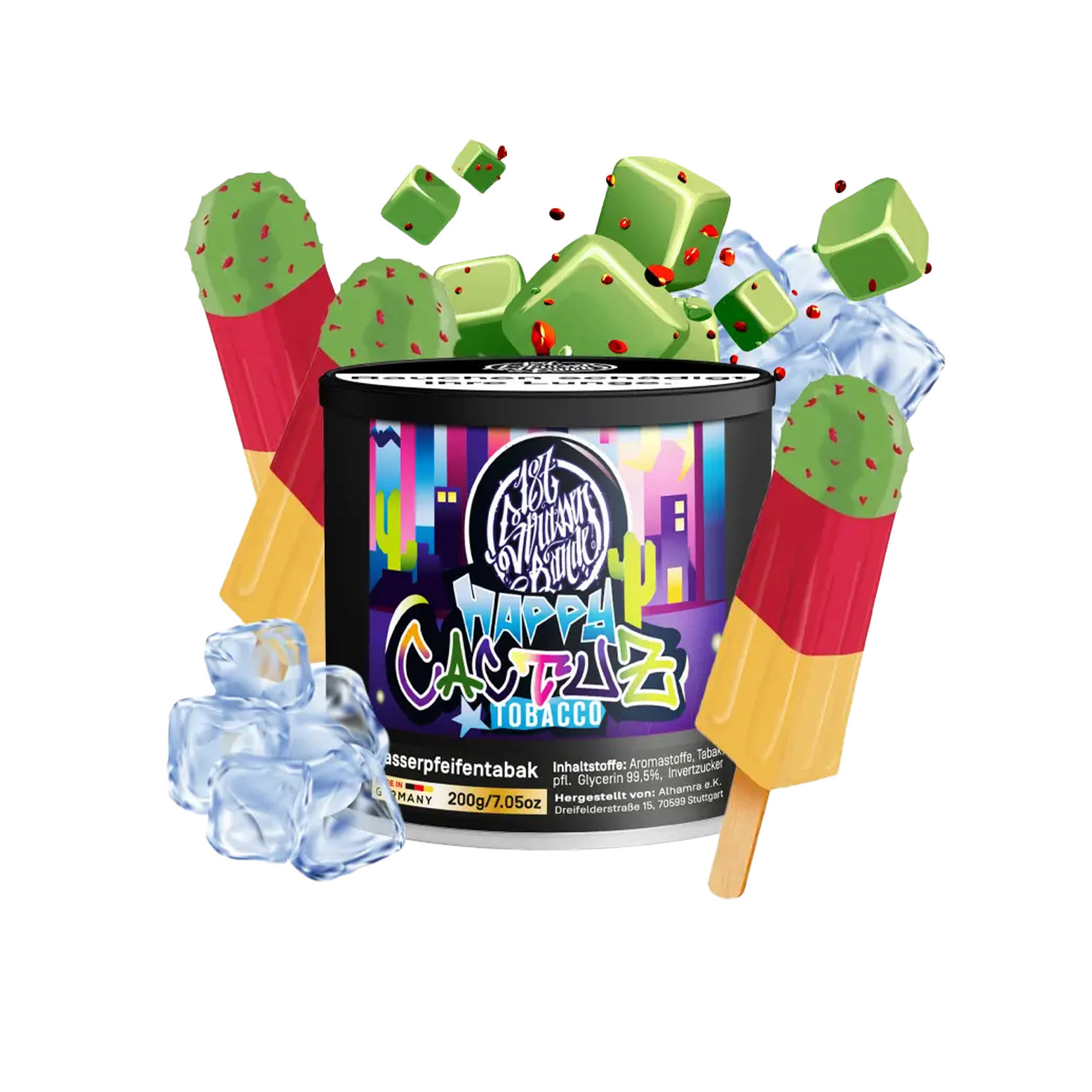 187 Strassenbande Happy Kaktuz 200g Shisha Tabak 187 Strassenbande Happy Kaktuz 200g Shisha Tabak