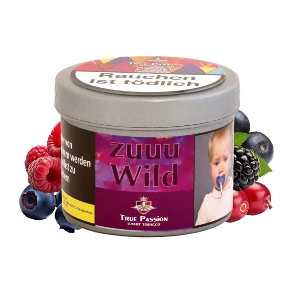 True Passion Zuuu Wild 200g Shisha Tabak