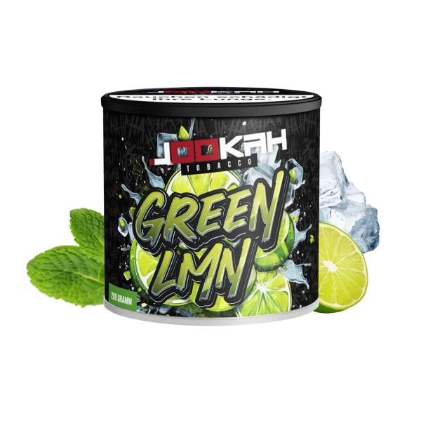 Jookah Green LMN 200g Shisha Tabak