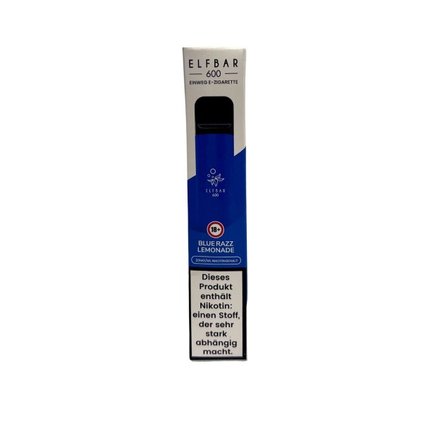 ELFBAR 600 Einweg E-Zigarette Blue Razz Lemonade - 20 mg