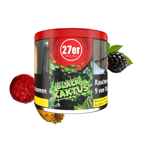 27er Black Kaktus 200g Shisha Tabak