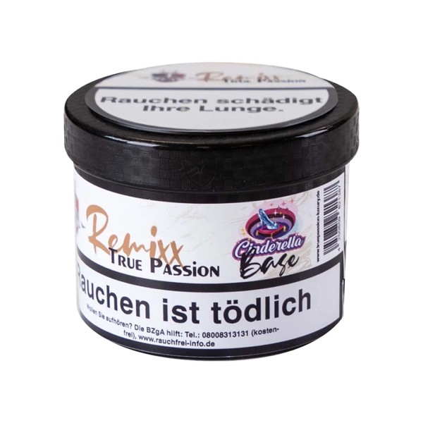 True Passion Remixx Base Cinderella 65g Tabak