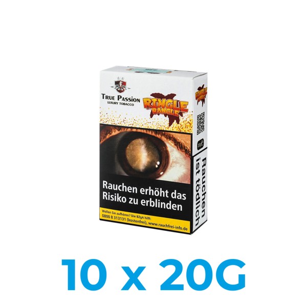 True Passion Ringle Rangle 200g Shisha Tabak (10x20g)