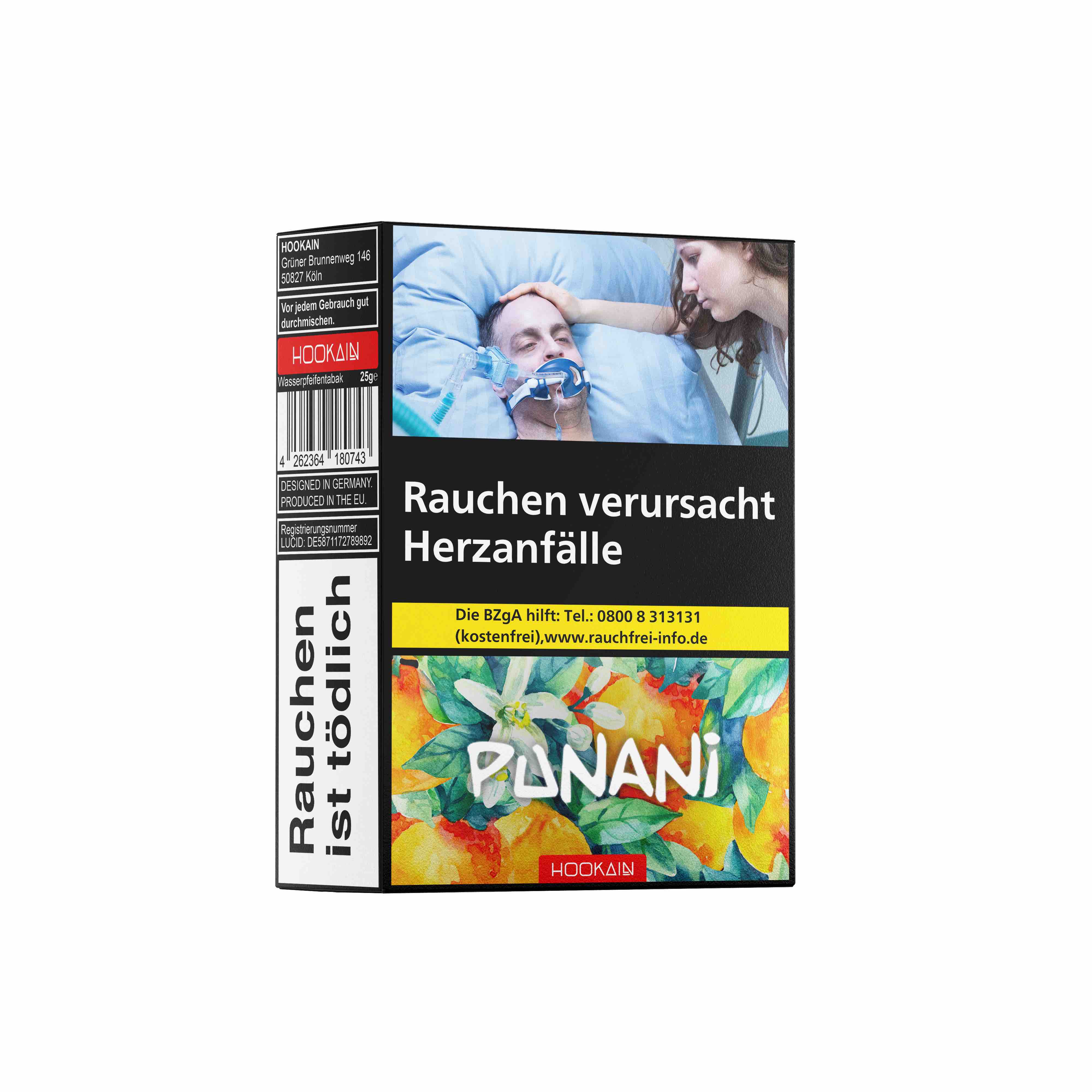 Hookain Punani 25g Hookah Tobacco Hookain Virginia Shisha Tobacco