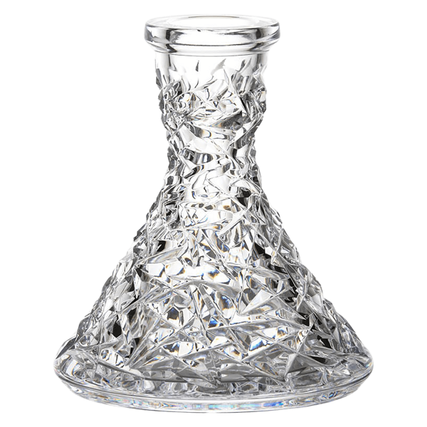 Caesar Crystal Cone Small - Rock - Clear Steck-Bowl