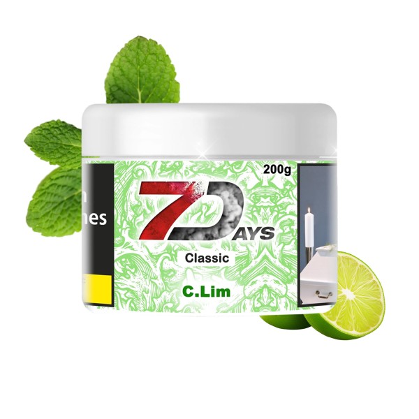 7Days Classic C.Lim 200g Shisha Tabak