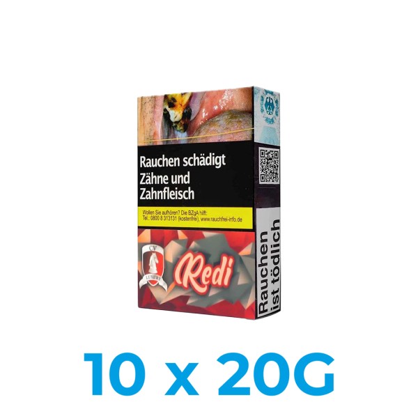 True Passion Redi 200g Shisha Tabak (10x20g)